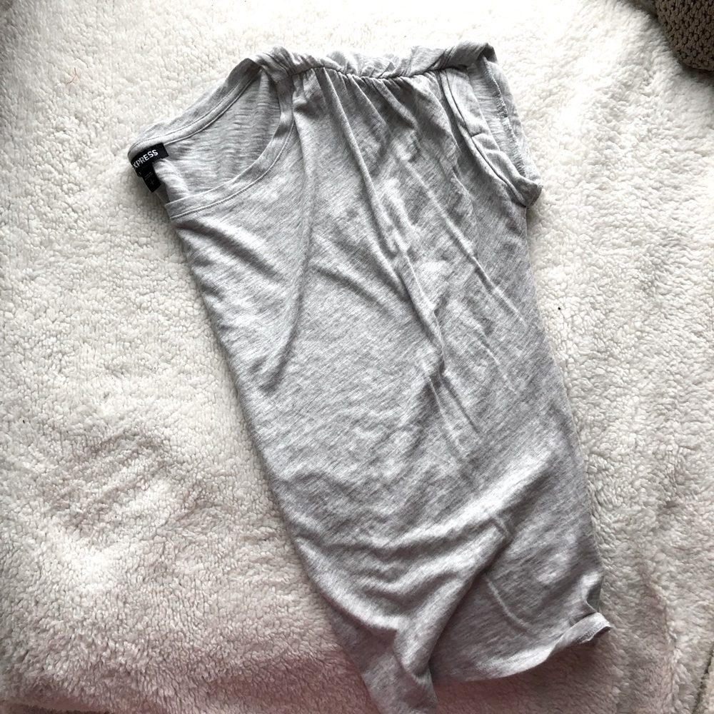 Express Relaxed Fit Cropped T